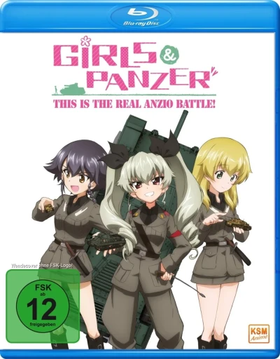 Girls & Panzer: This Is the Real Anzio Battle! [Blu-ray]