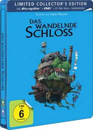 Das wandelnde Schloss - Limited Steelbook Edition [Blu-ray+DVD]