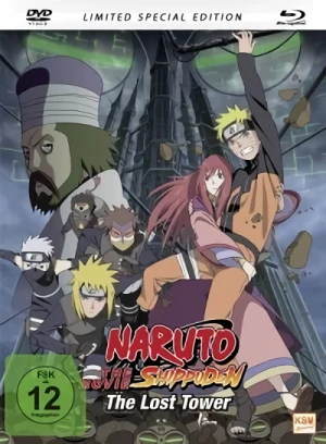 Naruto Shippuden - Movie 4: The Lost Tower - Limited Mediabook Edition [Blu-ray+DVD]