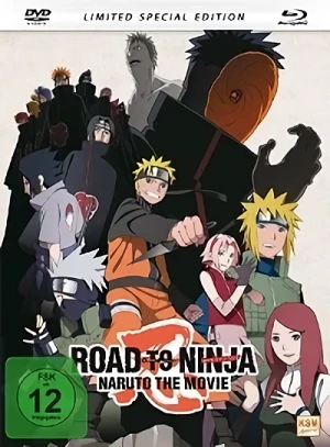 Naruto Shippuden - Movie 6: Road to Ninja - Limited Mediabook Edition [Blu-ray+DVD]