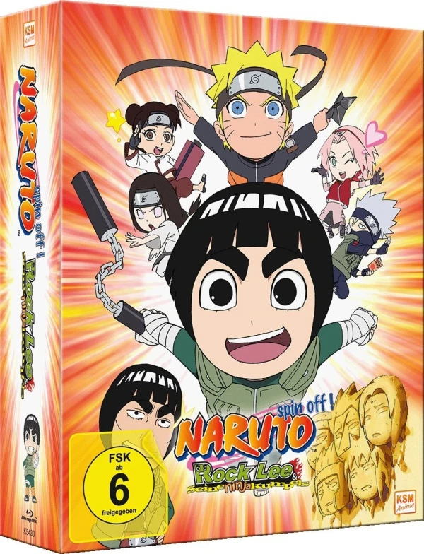 Naruto Spin off! Rock Lee & seine Ninja-Kumpels - Vol. 1/4 [Blu-ray] + Sammelschuber