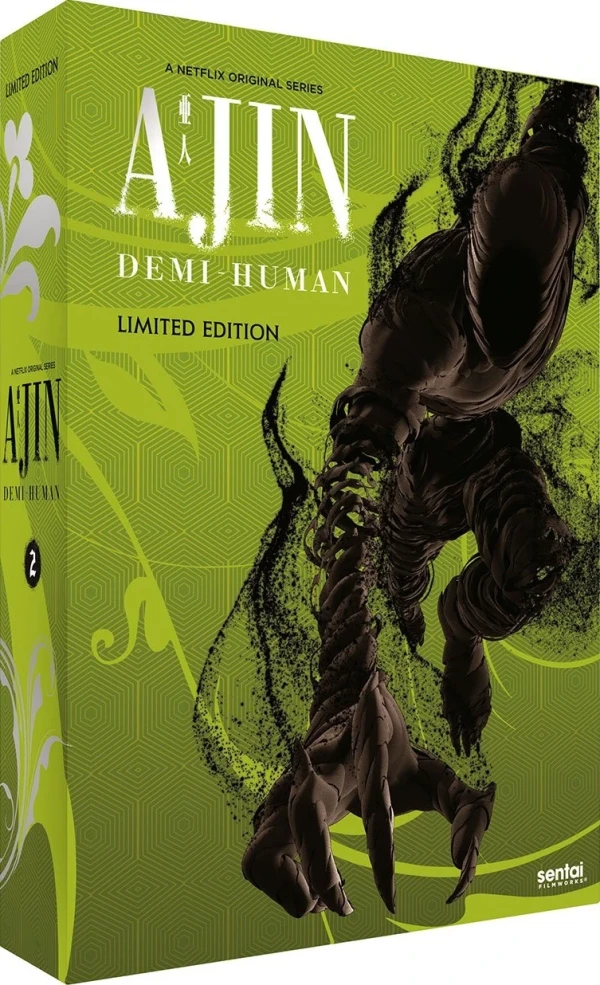 Ajin: Demi-Human - Season 2 + Movie 2+3 - Limited Edition [Blu-ray+DVD]