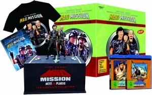 Mad Mission 1+5 (Uncut) - Collector's Edition [Blu-ray+DVD] + T-Shirt + Figur
