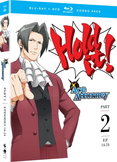 Ace Attorney - Season 1: Part 2/2 [Blu-ray+DVD]
