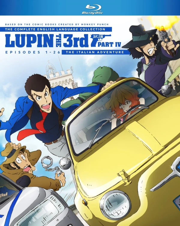 Lupin the 3rd: Part IV - The Italian Adventure - Complete Series [Blu-ray]