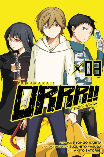 Durarara!!: Yellow Scarves Arc - Vol. 03