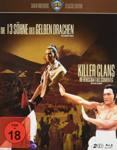 Die 13 Söhne des gelben Drachen / Killer Clans: Die Herrschaft des Schwertes [Blu-ray]