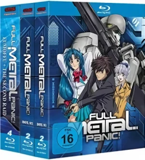 Full Metal Panic! + Fumoffu + Second Raid - Komplettset [Blu-ray]