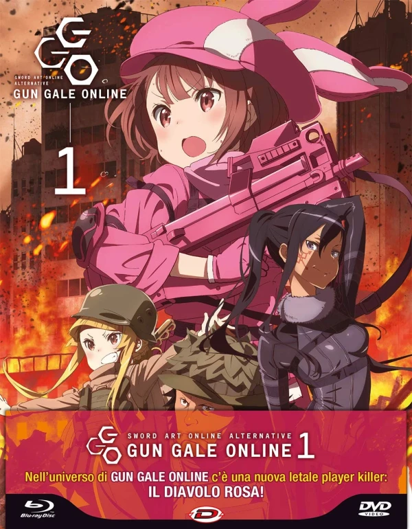 Sword Art Online Alternative: Gun Gale Online - Stagione 1 - Parte 1/2: Edizione Limitata [Blu-ray+DVD]