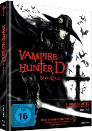Vampire Hunter D: Bloodlust - Limited Mediabook Edition [Blu-ray+DVD]