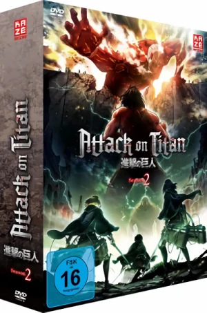 Attack on Titan: Staffel 2 - Vol. 1/2: Limited Edition + Sammelschuber