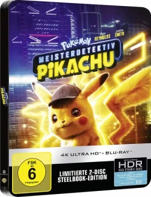 Pokémon Meisterdetektiv Pikachu - Limited Steelbook Edition [4K UHD+Blu-ray]