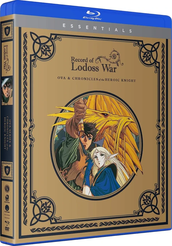 Record of Lodoss War: OVA + Chronicles of the Heroic Knight - Complete Series: Essentials [Blu-ray]
