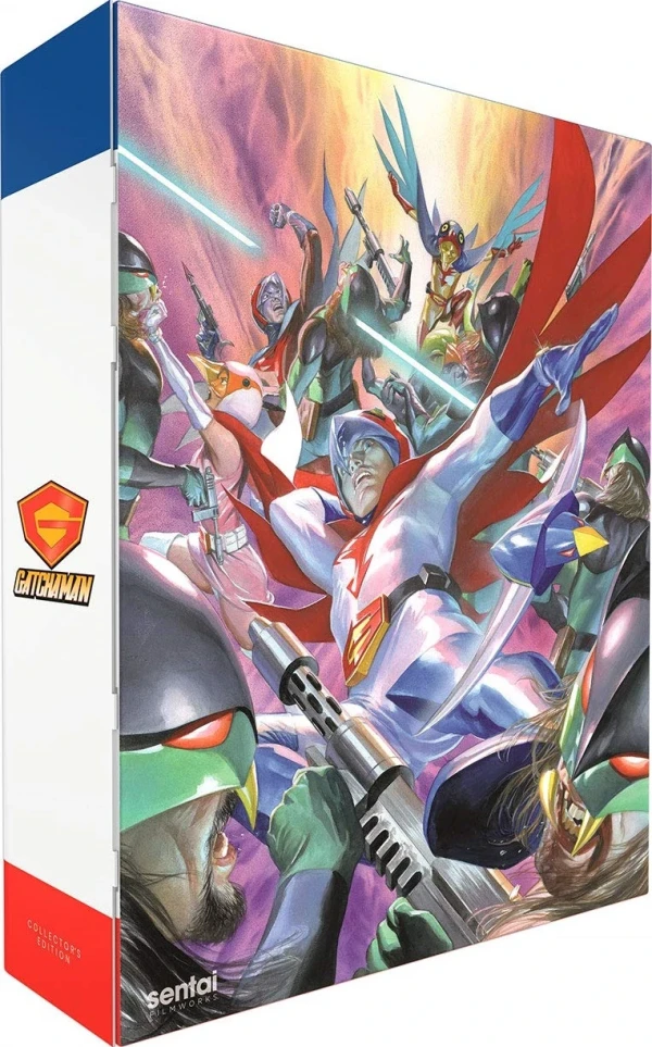Gatchaman - Complete Series + OVAs + Movie: Collector’s Edition [Blu-ray] + Artbook