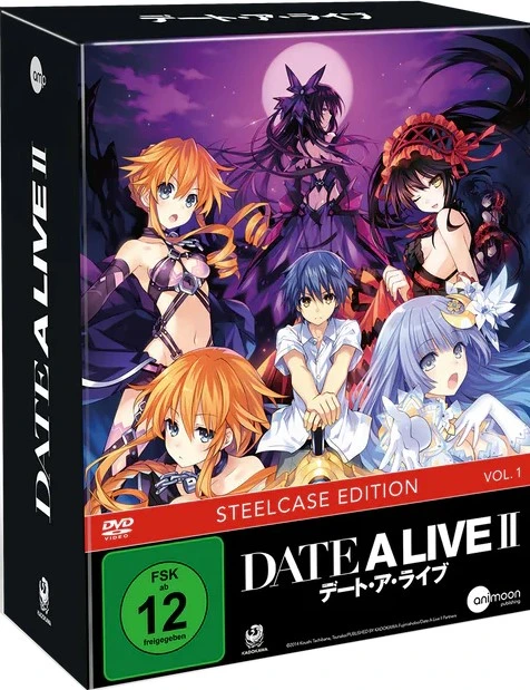 Date a Live II - Vol. 1/3: Limited Steelcase Edition + Sammelschuber