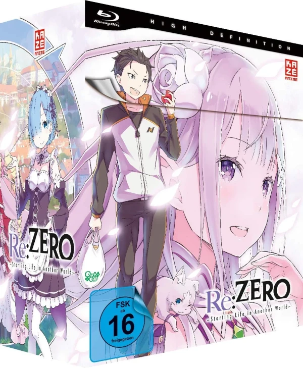 Re:Zero - Starting Life in Another World: Staffel 1 - Vol. 1/5: Limited Edition [Blu-ray] + Sammelschuber
