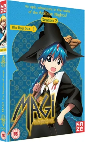 Magi: The Kingdom of Magic - Box 1/2 [Blu-ray]