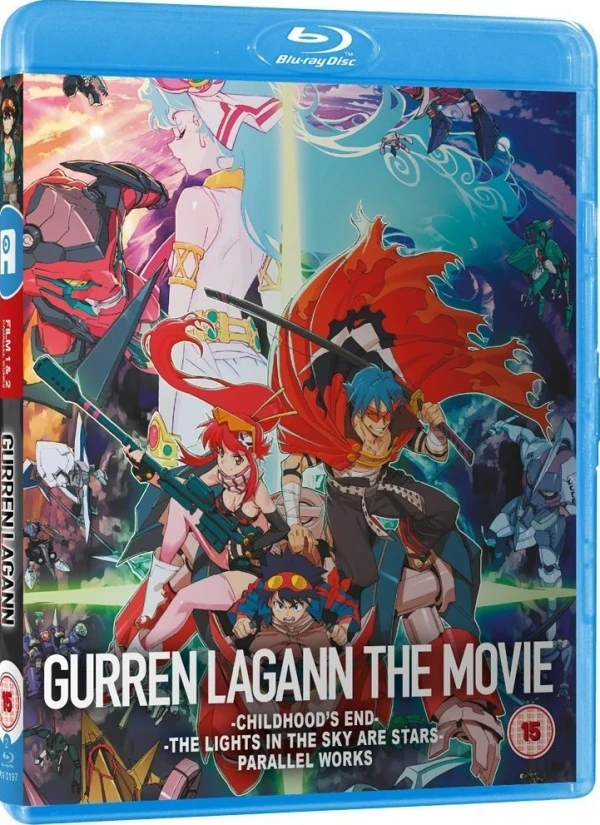 Gurren Lagann - Movie 1+2 (OwS) [Blu-ray]