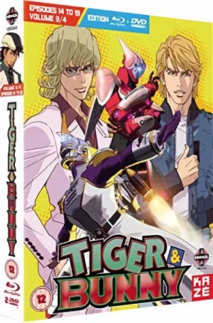 Tiger & Bunny - Vol. 3/4 [Blu-ray+DVD]