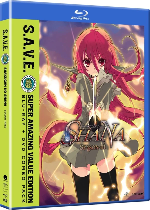 Shakugan no Shana: Season 3 - S.A.V.E. [Blu-ray+DVD]