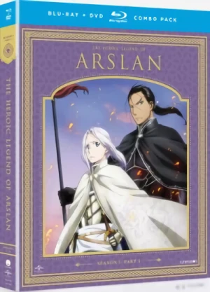 The Heroic Legend of Arslan - Part 1/2 [Blu-ray+DVD]