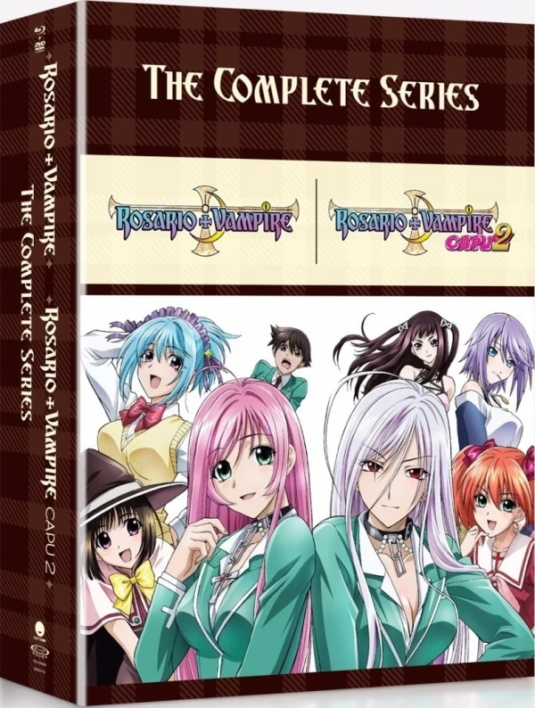 Rosario + Vampire + Capu2 - Complete Series [Blu-ray+DVD]