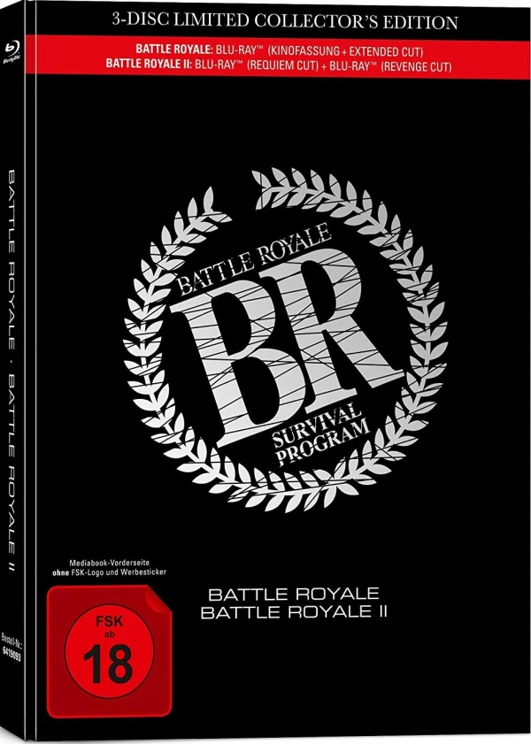 Battle Royale I+II - Limited Mediabook Collector’s Edition [Blu-ray]