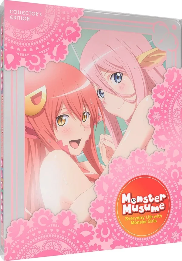 Monster Musume: Everyday Life with Monster Girls - Complete Series: Collector’s Steelbook Edition [Blu-ray]