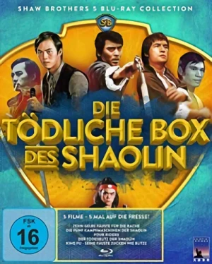 Die tödliche Box des Shaolin [Blu-ray] (5 Filme)