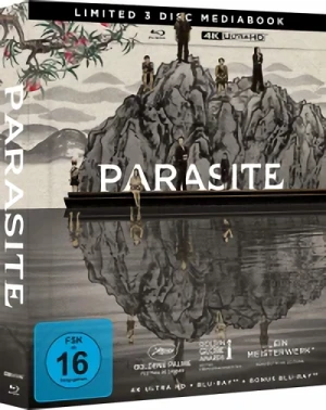 Parasite - Limited Mediabook Edition [4K UHD+Blu-ray]: Cover A