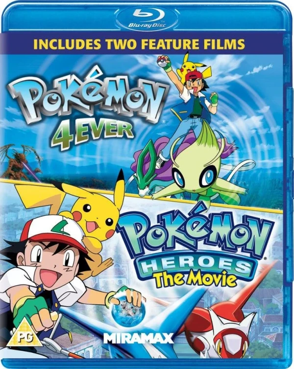 Pokémon - Movie 04+05: 4ever + Heroes [Blu-ray]