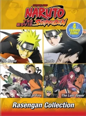 Naruto Shippuden - Movie 1-4: Rasengan Collection