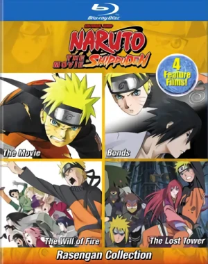 Naruto Shippuden - Movie 1-4: Rasengan Collection [Blu-ray]