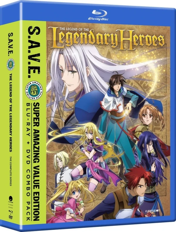 The Legend of the Legendary Heroes - Complete Series: S.A.V.E. [Blu-ray+DVD]
