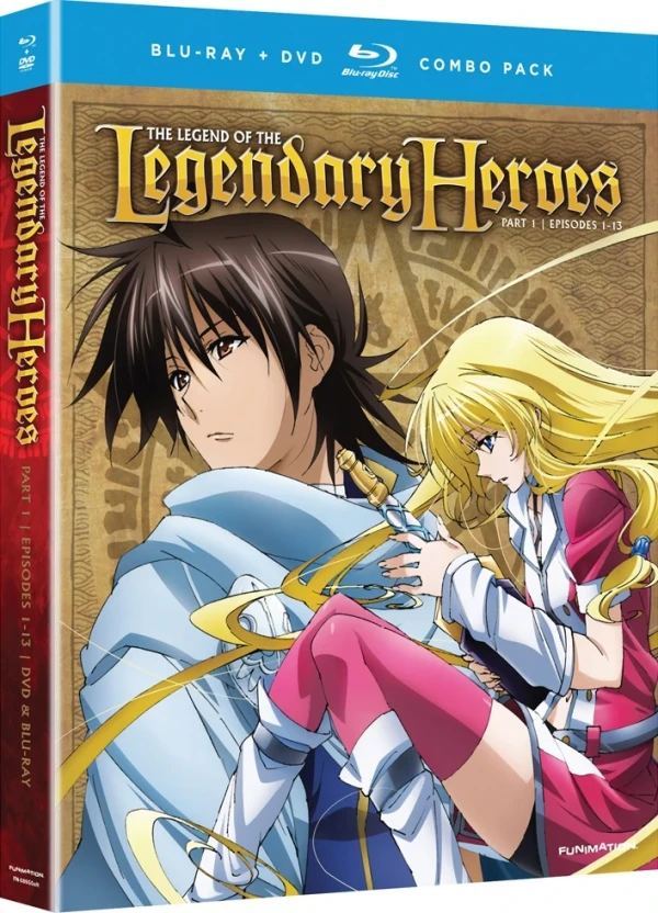The Legend of the Legendary Heroes - Part 1/2 [Blu-ray+DVD]