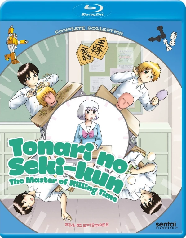 Tonari no Seki-kun: The Master of Killing Time - Complete Series [Blu-ray]