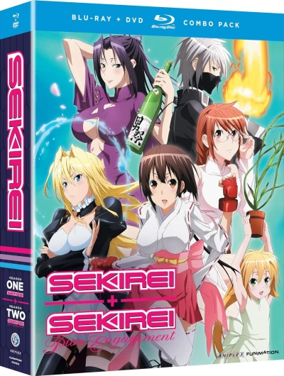 Sekirei + Sekirei: Pure Engagement - Complete Series [Blu-ray+DVD]