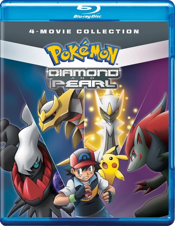 Pokémon - Movie 10-13: Diamond and Pearl 4-Movie Collection [Blu-ray]