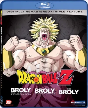 Dragon Ball Z - Movie 08+10+11: Broly, the Legendary Super Saiyan + Broly: Second Coming + Bio-Broly [Blu-ray]