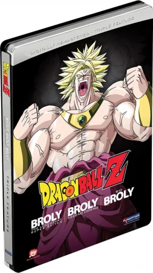 Dragon Ball Z - Movie 08+10+11: Broly, the Legendary Super Saiyan + Broly: Second Coming + Bio-Broly - Steelbook