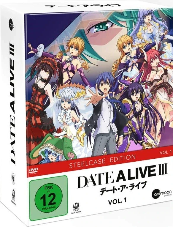 Date a Live III - Vol. 1/3: Limited Steelcase Edition + Sammelschuber