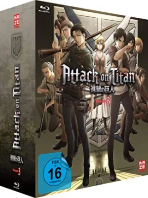 Attack on Titan: Staffel 3 - Vol. 1/4: Limited Edition [Blu-ray] + Sammelschuber