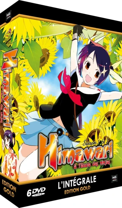 Himawari à l’École des Ninjas : Saison 1+2 - Intégrale : Édition Gold