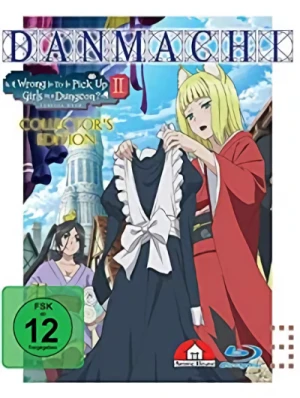 DanMachi: Is It Wrong to Try to Pick Up Girls in a Dungeon? - Familia Myth II - Vol. 3/4: Collector’s Edition [Blu-ray]