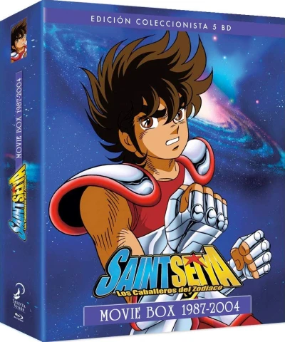 Saint Seiya: Los Caballeros Del Zodiaco - Movie Box 1987 - 2004 [Blu-ray] (Re-Release)