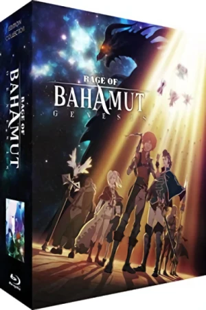 Rage of Bahamut : Genesis - Intégrale : Édition Collector Limitée [Blu-ray+DVD] + Artbook + OST