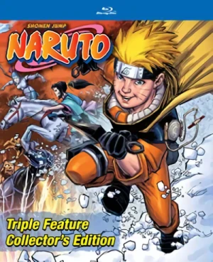 Naruto Triple Feature - Collector’s Steelbook Edition [Blu-ray]