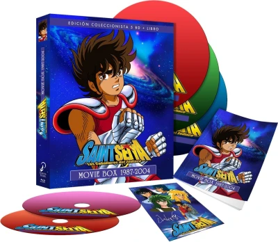 Saint Seiya: Los Caballeros Del Zodiaco - Movie Box 1987 - 2004 [Blu-ray]