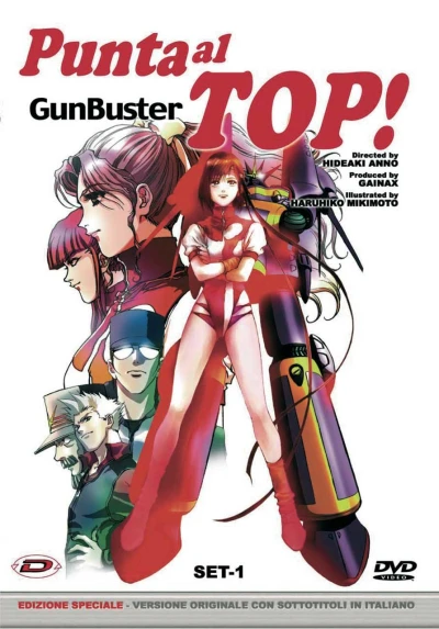 Punta Al Top! Gunbuster + Punta al Top 2! Diebuster - Seria Completa