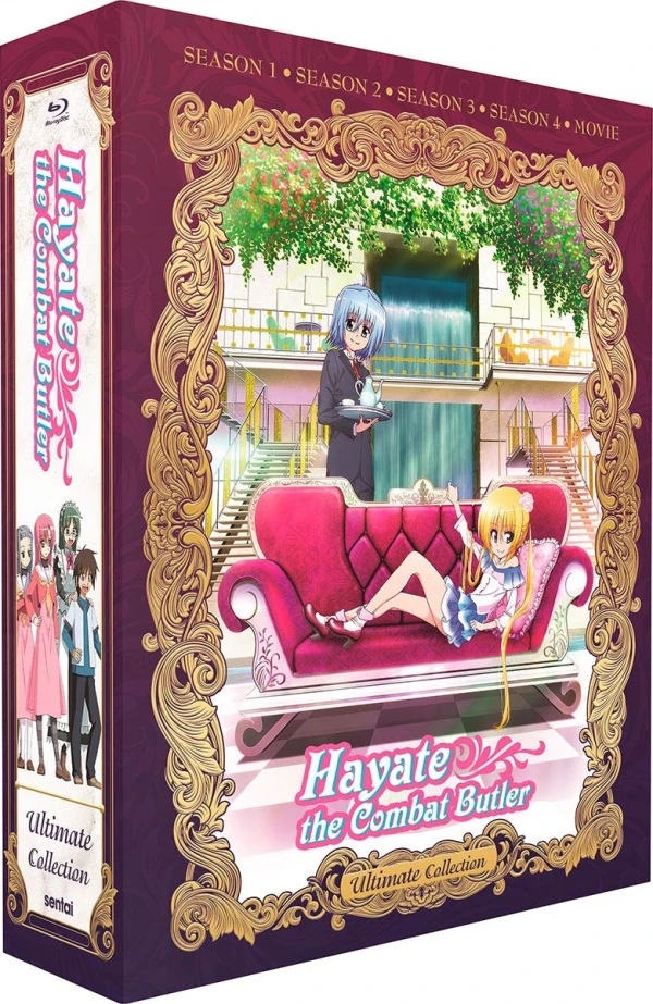 Hayate the Combat Butler: Season 1-4 - Complete Series + Movie (OwS) [Blu-ray]